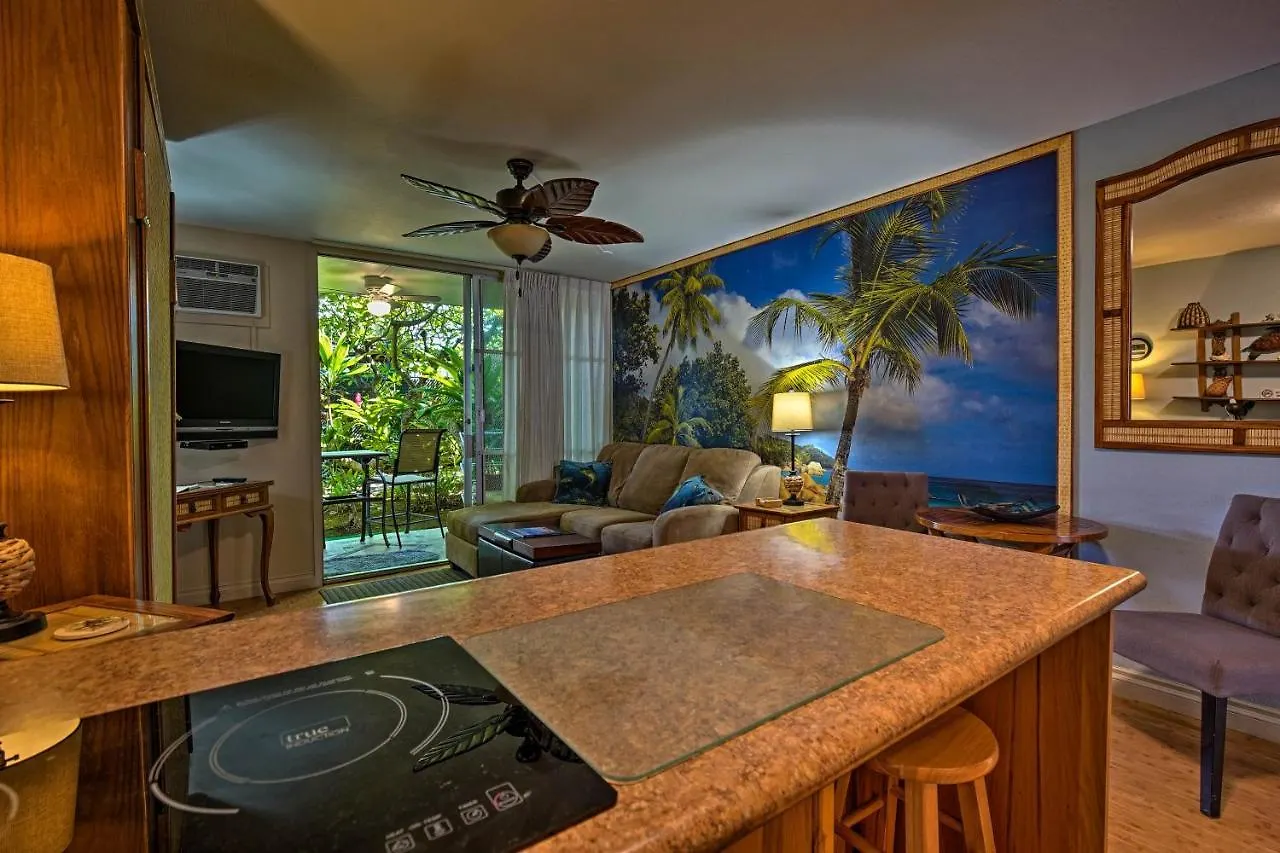 Kailua Studio With Pool Access And Garden Views!
